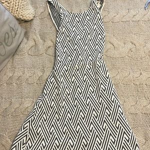 Patterned dress. Cute and flowy